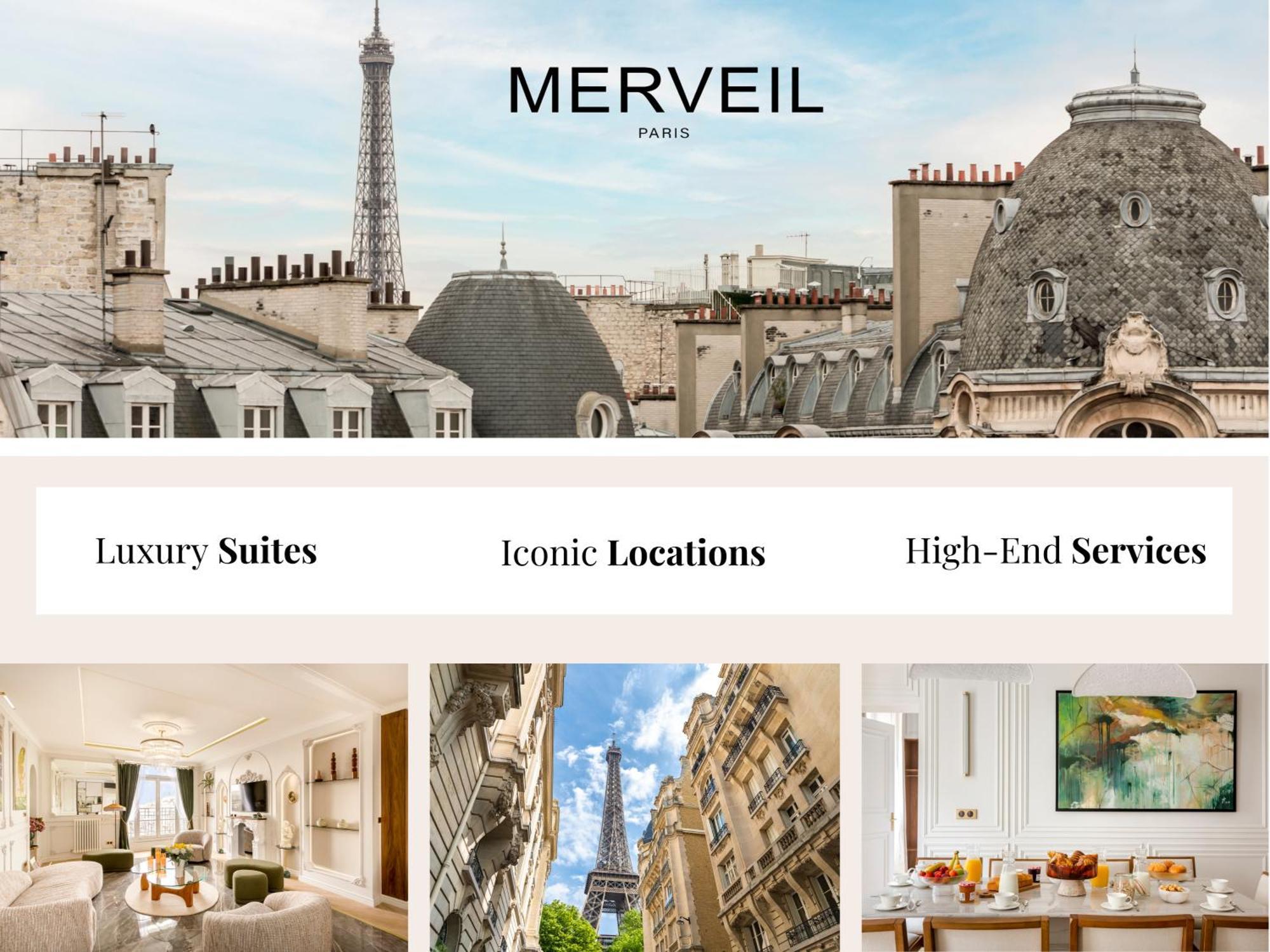 Merveil - Luxury Suite - Tour Eiffel - Bac II Paris Extérieur photo